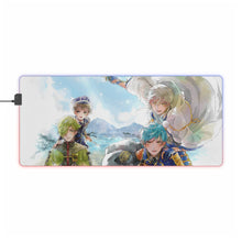 Load image into Gallery viewer, Anime Touken Ranbu RGB LED Mouse Pad (Desk Mat)

