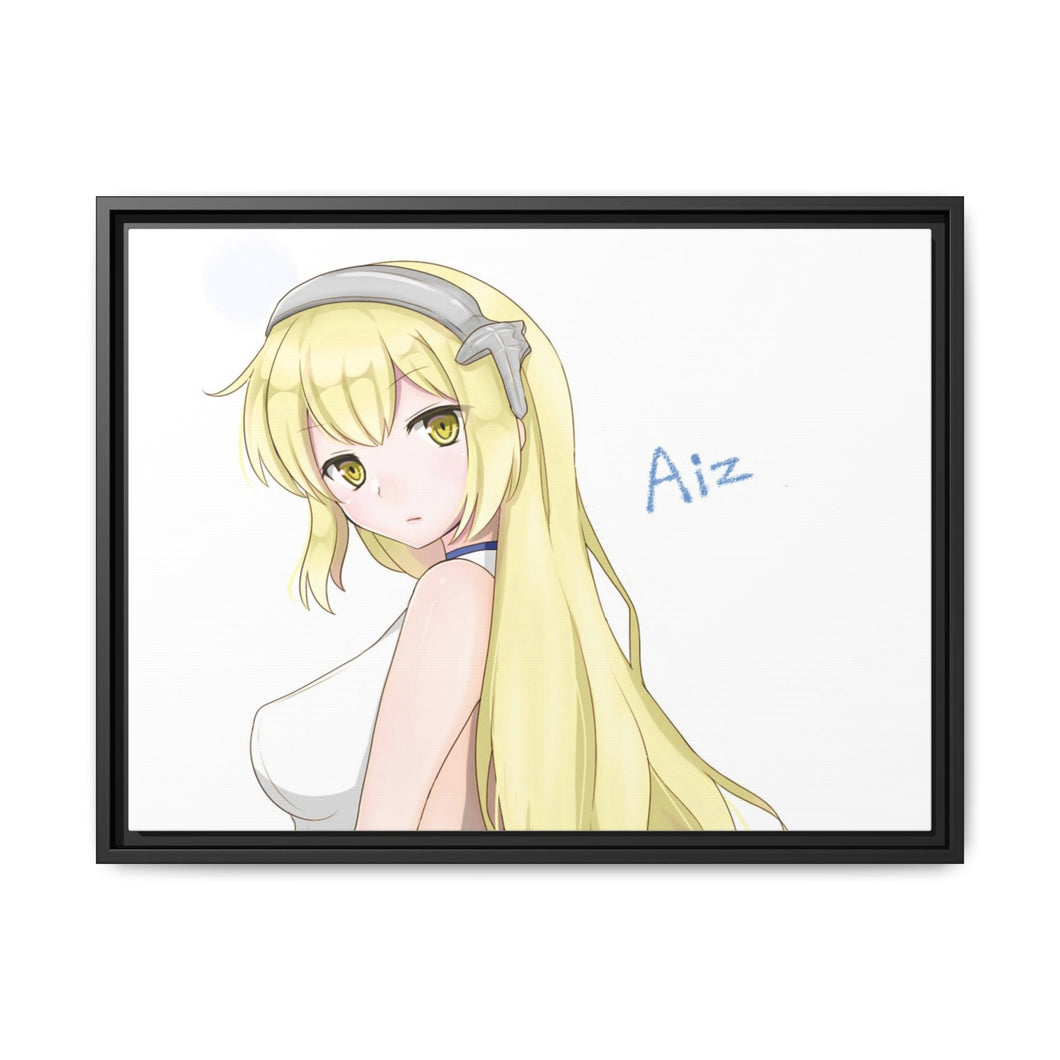 Aiz Wallenstein Canvas Framed Art Print
