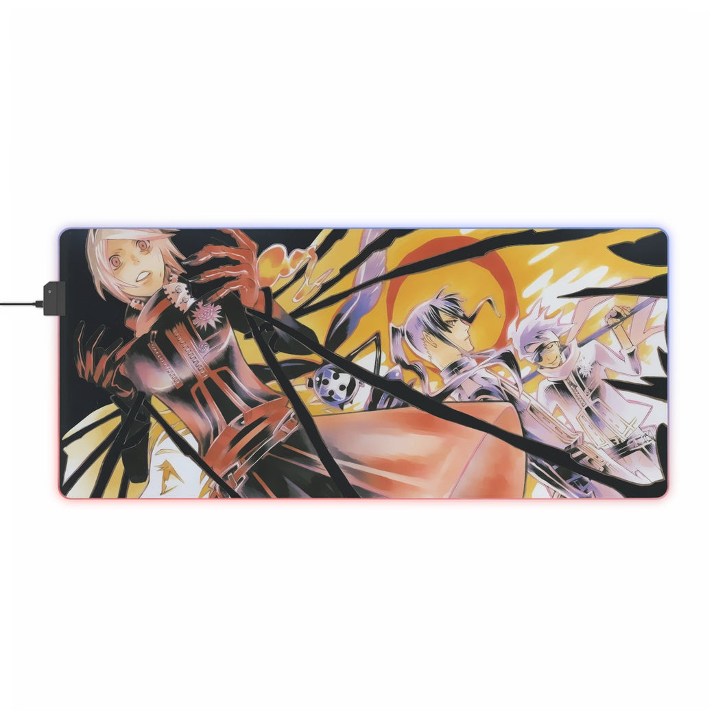 D.Gray-man Allen Walker, Lavi RGB LED Mouse Pad (Desk Mat)