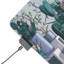 Load image into Gallery viewer, Unohana Retsu &amp; Kenpachi Zaraki RGB LED Mouse Pad (Desk Mat)
