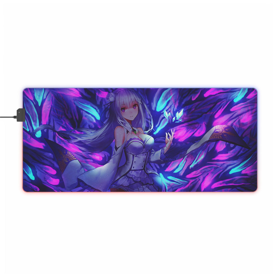 Emilia-Tan RGB LED Mouse Pad (Desk Mat)