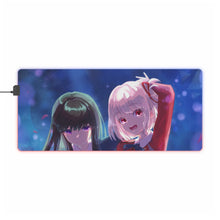 Load image into Gallery viewer, Chisato Nishikigi &amp; Takina Inoue RGB LED Mouse Pad (Desk Mat)
