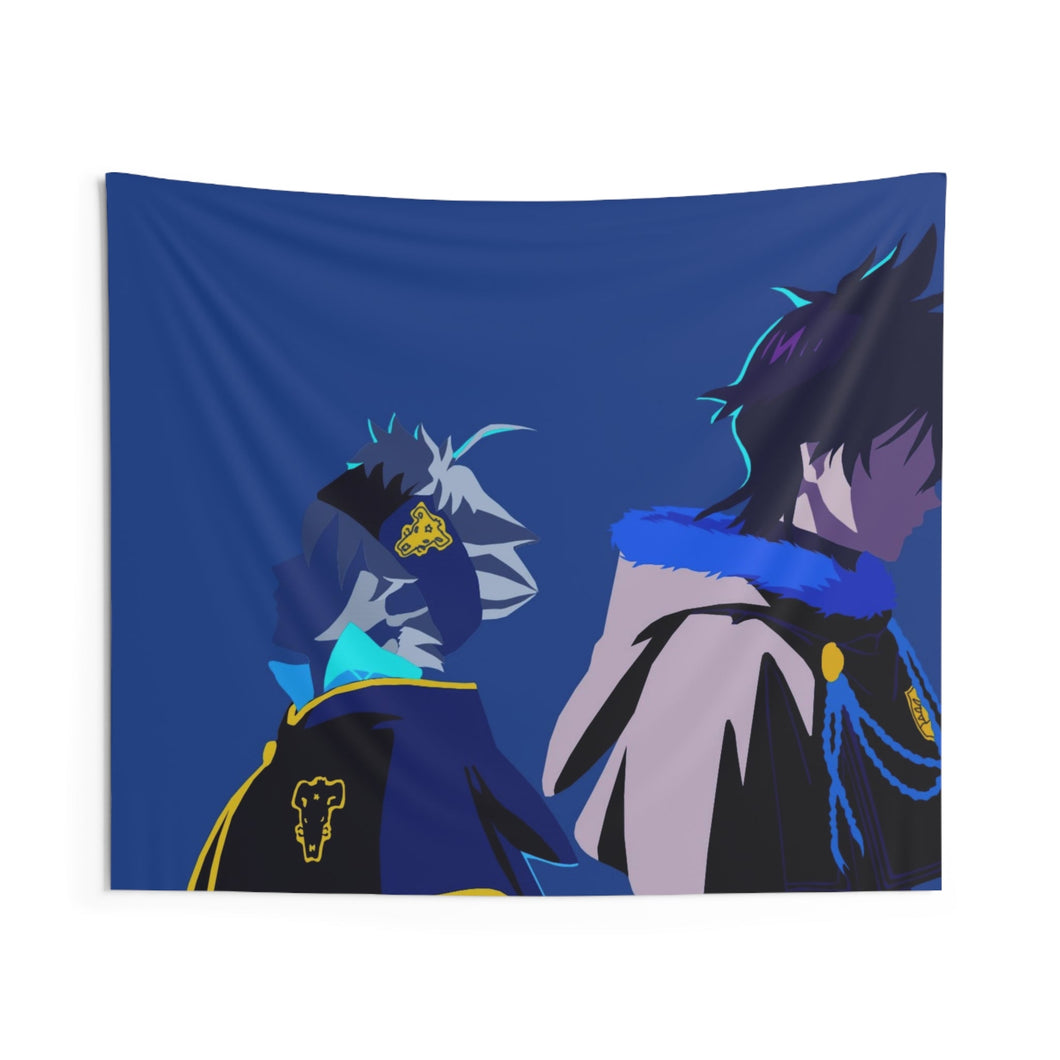 Black Clover Asta, Yuno Indoor Wall Tapestry