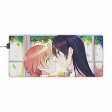 Load image into Gallery viewer, Bloom into You RGB LED Mouse Pad (Desk Mat)
