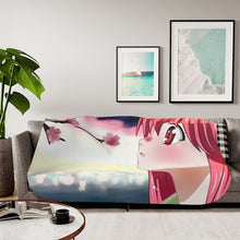 Load image into Gallery viewer, Anime Elfen Lied Sherpa Blanket
