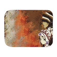 Load image into Gallery viewer, Anime Samurai Champloor Sherpa Blanket
