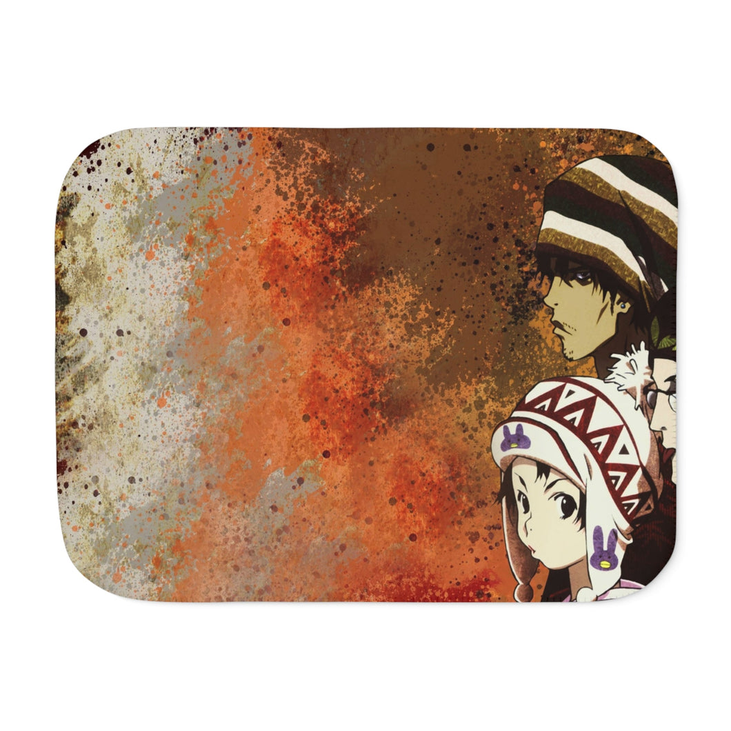 Anime Samurai Champloor Sherpa Blanket