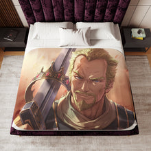 Load image into Gallery viewer, Anime Vinland Saga Sherpa Blanket
