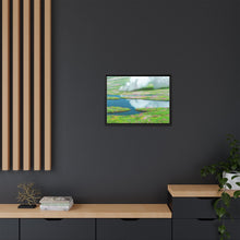 Load image into Gallery viewer, Anime Howl&#39;s Moving Castle Canvas Framed Art Print
