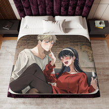 Load image into Gallery viewer, Anime Spy x Family Sherpa Blanket
