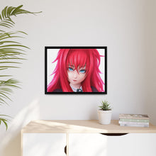 Load image into Gallery viewer, High School DxD Rias Gremory Canvas Framed Art Print
