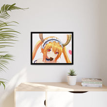 Load image into Gallery viewer, Anime Miss Kobayashi&#39;s Dragon Maid Canvas Framed Art Print
