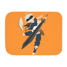 Load image into Gallery viewer, Black Clover Asta Sherpa Blanket
