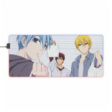 Load image into Gallery viewer, Kuroko&#39;s Basketball Tetsuya Kuroko, Taiga Kagami RGB LED Mouse Pad (Desk Mat)
