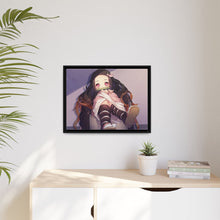 Load image into Gallery viewer, Demon Slayer: Kimetsu no Yaiba Nezuko Kamado Canvas Framed Art Print
