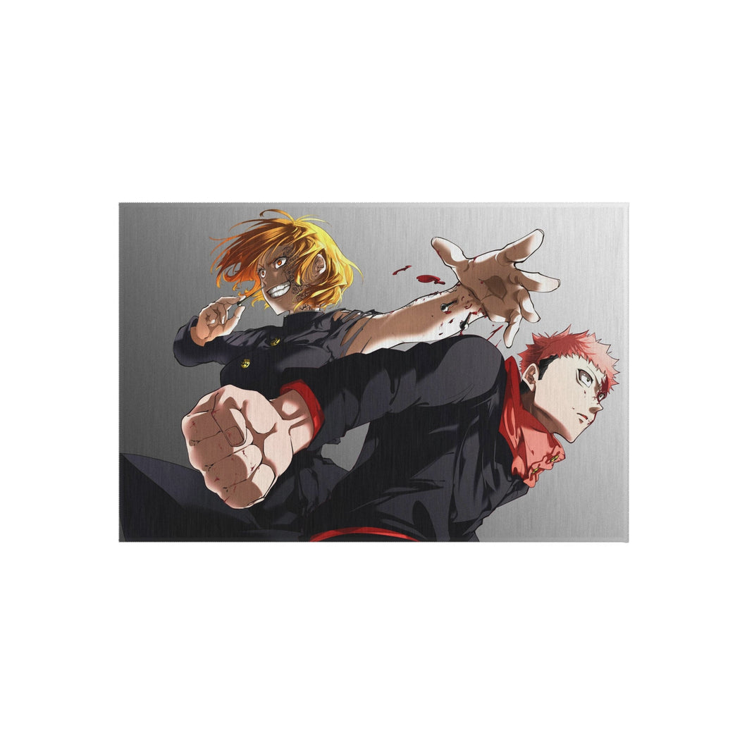 Nobara Kugisaki Yuji Itadori Rug