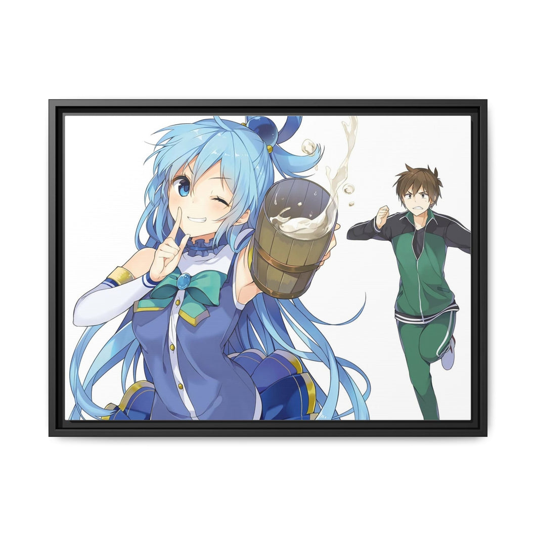 Anime KonoSuba - God’s blessing on this wonderful world!! Canvas Framed Art Print
