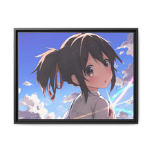 Load image into Gallery viewer, Mitsuha (Your Name) Canvas Framed Art Print
