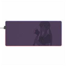 Load image into Gallery viewer, Mirai Nikki Yuno Gasai RGB LED Mouse Pad (Desk Mat)

