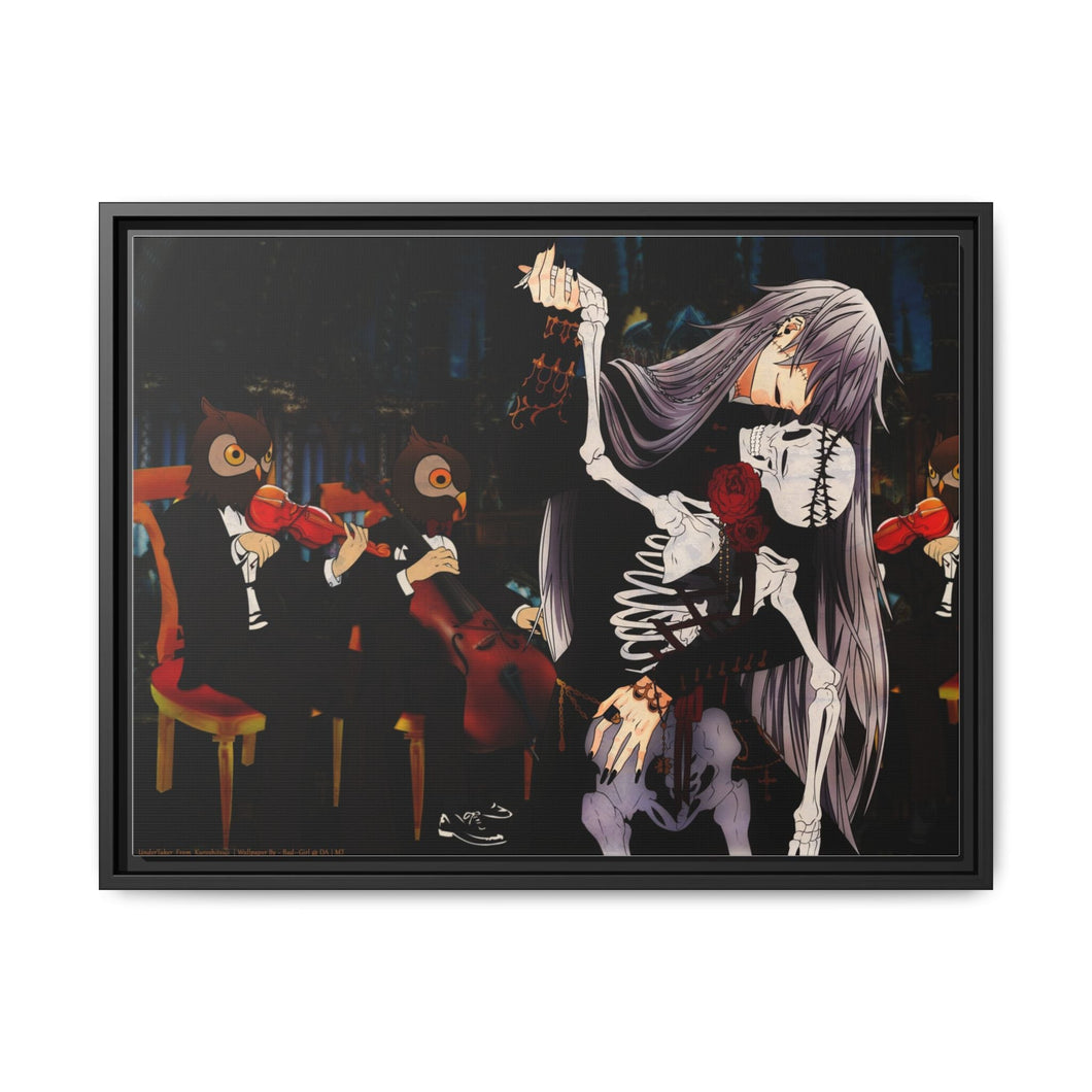 All She Wants To Do Is Dance! Canvas Framed Art Print
