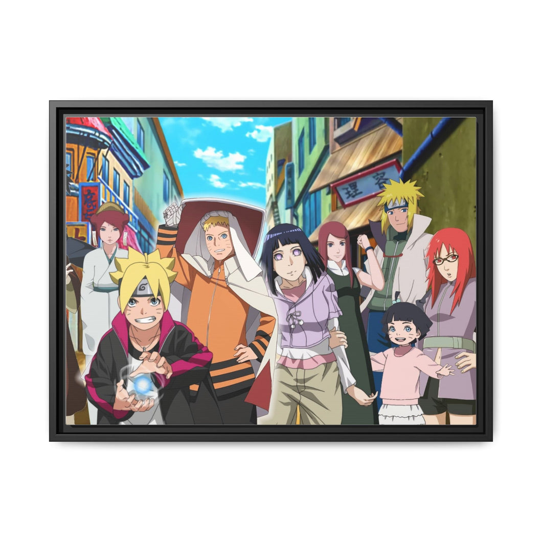 Boruto Canvas Framed Art Print