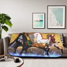 Load image into Gallery viewer, Anime Boruto Sherpa Blanket
