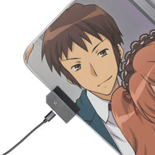 Load image into Gallery viewer, The Melancholy Of Haruhi Suzumiya RGB LED Mouse Pad (Desk Mat)
