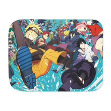 Load image into Gallery viewer, Anime Naruto Sherpa Blanket
