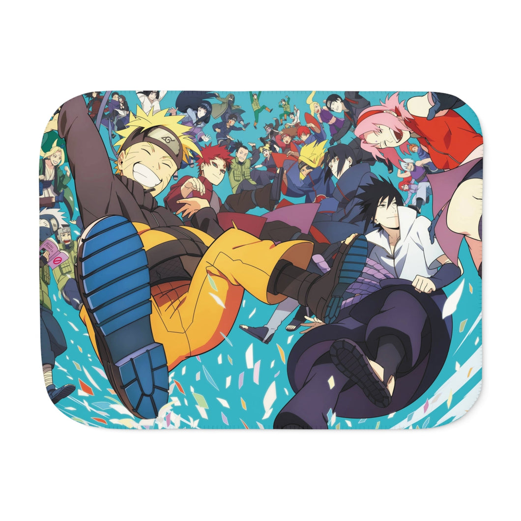Anime Naruto Sherpa Blanket