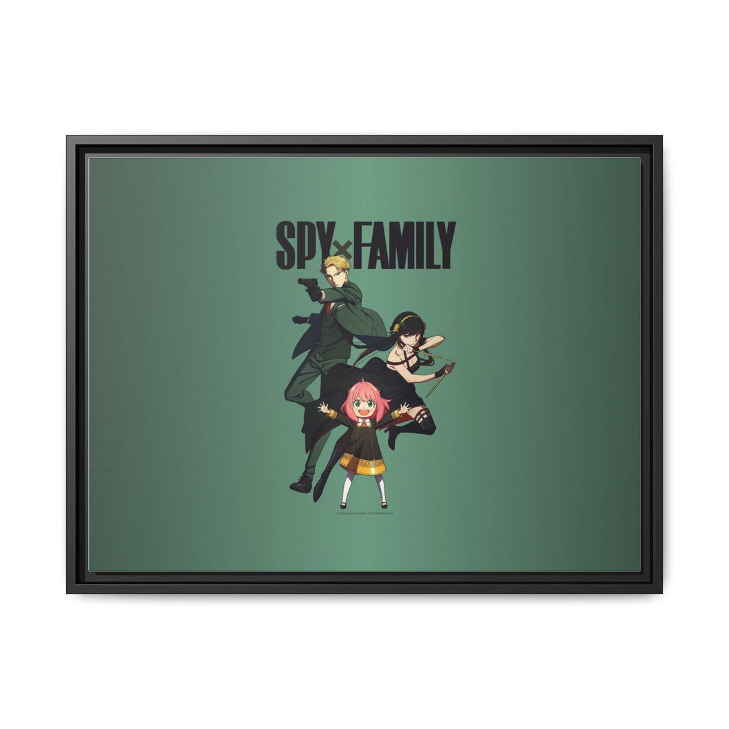Anime Spy x Family Canvas Framed Art Print