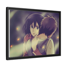 Load image into Gallery viewer, Anime Attack On Titan Canvas Framed Art Print
