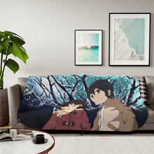 Load image into Gallery viewer, Anime ERASED Sherpa Blanket
