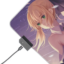 Load image into Gallery viewer, Fate/Grand Order Saber, Saber Lily RGB LED Mouse Pad (Desk Mat)
