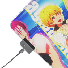 Load image into Gallery viewer, Free! Rin Matsuoka, Makoto Tachibana, Haruka Nanase, Nagisa Hazuki RGB LED Mouse Pad (Desk Mat)
