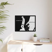 Load image into Gallery viewer, Anime Death Noter Canvas Framed Art Print
