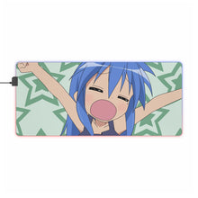 Load image into Gallery viewer, Lucky Star Konata Izumi RGB LED Mouse Pad (Desk Mat)
