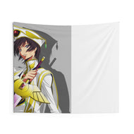 Code Geass Suzaku Kururugi Indoor Wall Tapestry