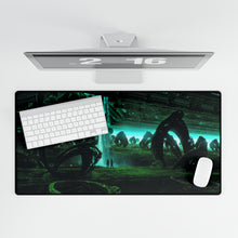 Load image into Gallery viewer, Doorways to distant worlds beyond the stars Mouse Pad (Desk Mat)
