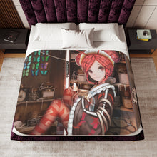 Load image into Gallery viewer, Overlord Entoma Vasilissa Zeta Sherpa Blanket
