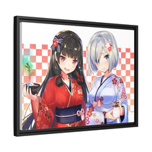 Load image into Gallery viewer, Anime Kantai Collection Canvas Framed Art Print
