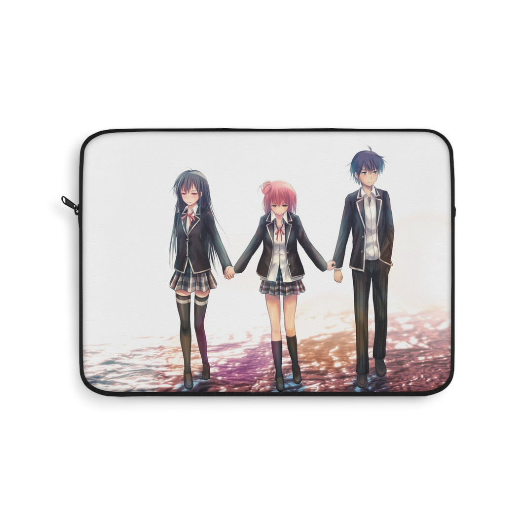 My Teen Romantic Comedy SNAFU Hachiman Hikigaya, Yukino Yukinoshita, Yui Yuigahama Laptop Sleeve