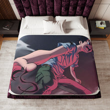 Load image into Gallery viewer, Anime Deadman Wonderland Sherpa Blanket

