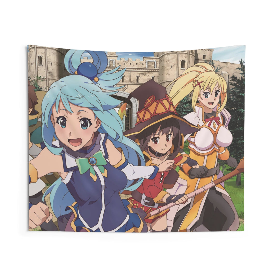 KonoSuba - God’s blessing on this wonderful world!! Indoor Wall Tapestry