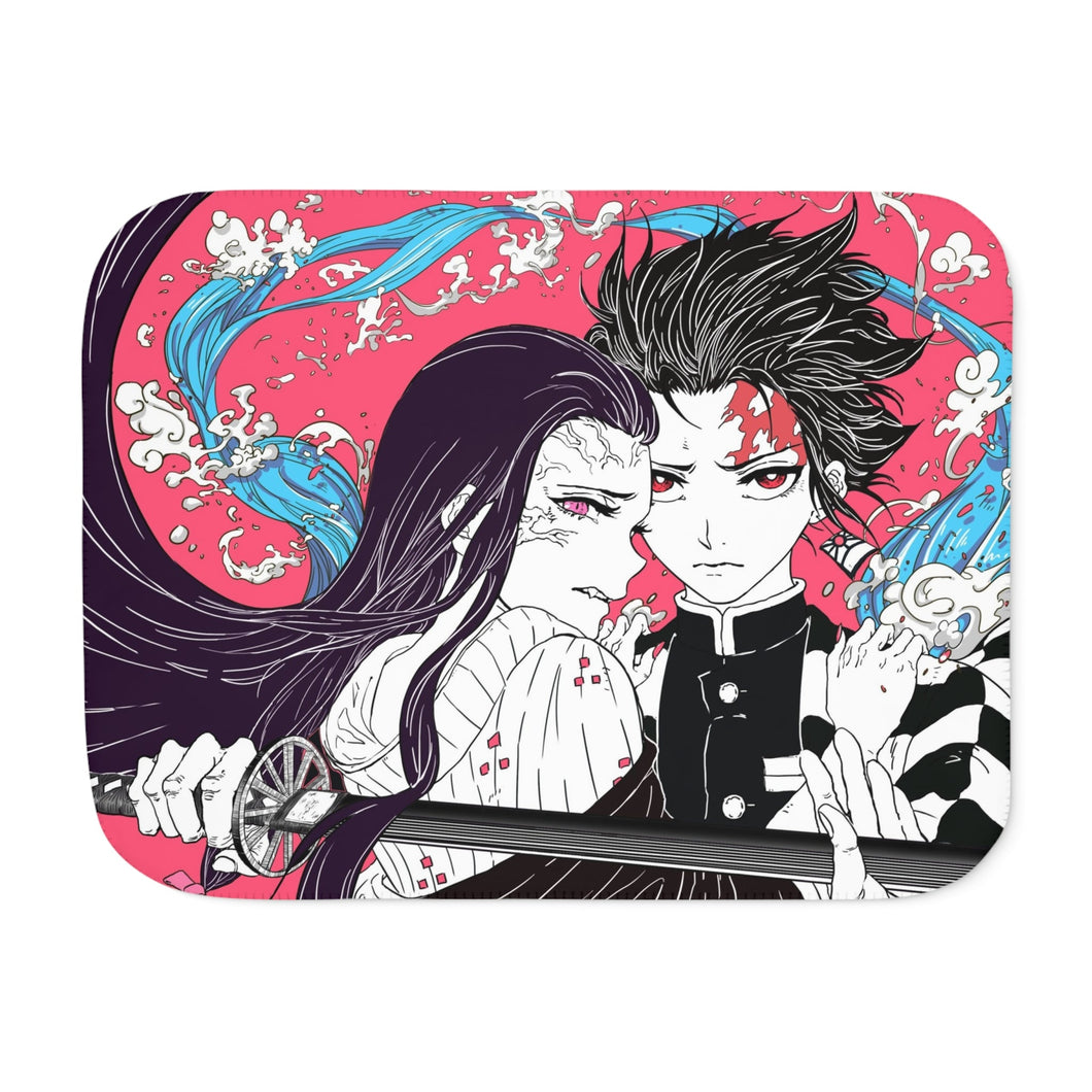 Protect me Sherpa Blanket