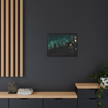 Load image into Gallery viewer, Shinoa, Yu &amp; Yoichi At The Roof Canvas Framed Art Print
