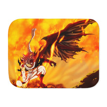 Load image into Gallery viewer, Fairy Tail Natsu Dragneel Sherpa Blanket
