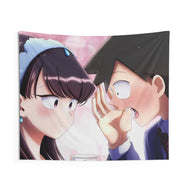 Komi Can't Communicate Komi Shouko, Tadano Hitohito Indoor Wall Tapestry