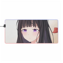 Load image into Gallery viewer, Hyouka Eru Chitanda RGB LED Mouse Pad (Desk Mat)

