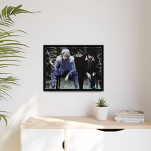 Load image into Gallery viewer, Villain and a hero Canvas Framed Art Print
