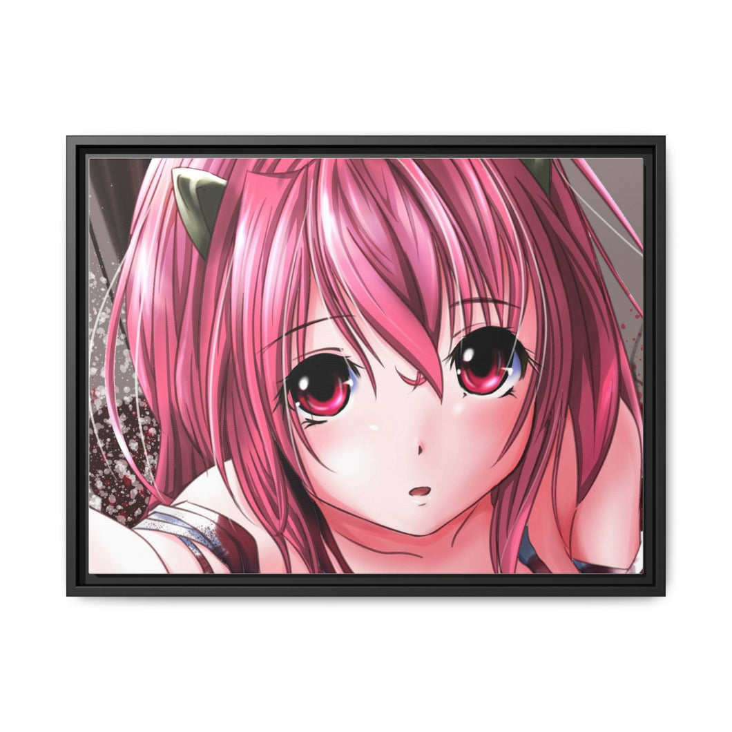 Anime Elfen Lied Canvas Framed Art Print